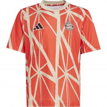 FC Bayern adidas Pre Match T Shirt - Red - Kids