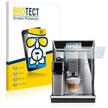 BROTECT Protector Pantalla Cristal Híbrido Compatible con DeLonghi Primadonna Elite ECAM 656.75.MS Protector Vidrio - [Dureza 9H, Anti-arañazos]
