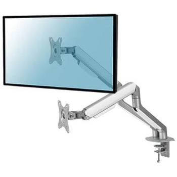 Soporte de Mesa Full Motion Kimex para 2 Monitores de 17-32 Gris, VESA 100x100, Máx. 9Kg