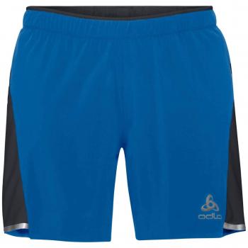 Odlo zeroweight ceramicool 2 in1 Pantalones Cortos Pantalones Cortos Para Nuevo, color energy blue-black, tamaño large