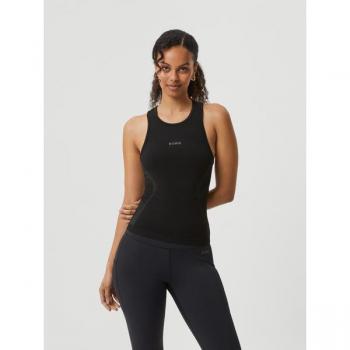 Björn Borg Running Seamless Tank Black, Size Small