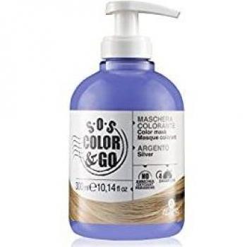 Mascarilla Colorante Plateada Alama S.O.S. Color & Go 300ml