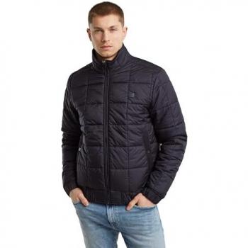 G-Star Meefic Quilted Down Jacket - Men's Black, XL, Sustainable Polyester