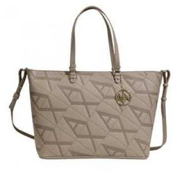 Bolso de mujer shopping mediano Armani Exchange Susy beige 949127