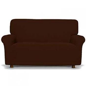 Italian Bed Linen Più Bello Funda Cubre Sofá, Poliéster, Marron, 1 PLAZA