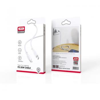Cable USB-C a Lightning 20W 1m Blanco XO NB-Q208A