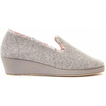 Zapatilla De Casa Confortable Para Mujer Northome Rizzo2 81265 Gris