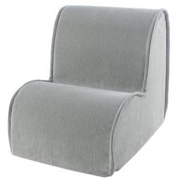 Sillón para Niños MeowBaby, Pana Gris 60x50x40cm