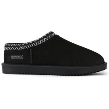 Regatta Women's Risley Black Waterproof Fur Lined Mules - Size 7 UK