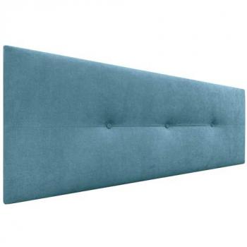 Cabecero Tapizado Aqualine Pro de Tela Turquesa 160x50cm para Camas 150/160