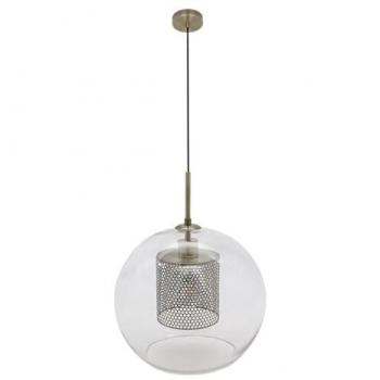 Colgante Moderno Pixie 1xe27 Cuero Regx35x35 Cm