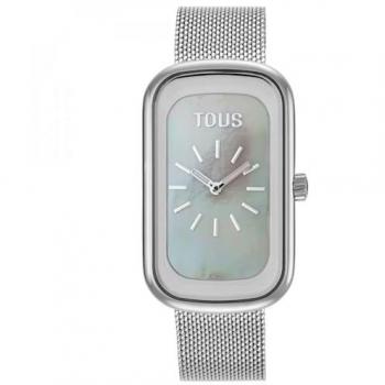 Reloj Inteligente de Mujer Tous T-Band Club con Brazalete de Acero y Control de Ritmo Cardíaco, Sueño y Modos Deportivos
