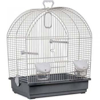 VOLTREGA Jaula 642 Pájaros Blanco