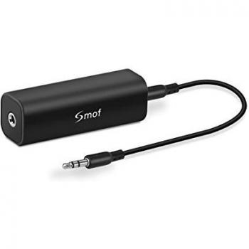 Smof Aislador de Ruido de Bucle de Tierra para Audio del Automóvil/Sistema Estéreo para el Hogar/Altavoz Bluetooth