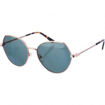 Karl Lagerfeld Women's Metal Sunglasses KL328S - Multicolor, Circular Shape, Rose Gold, One Size