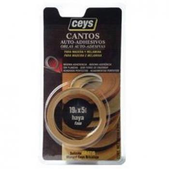 Ceys 851302 - Rollo 5M. Canto De Melamina Nogal 851302