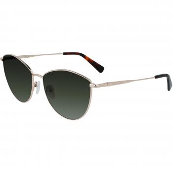 Longchamp Unisex Adult Sports Sunglasses - Rose Gold/Green Gold 155s Model