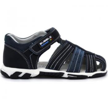 Sandalias Bubble Bobble para niños en color negro C204 Marino