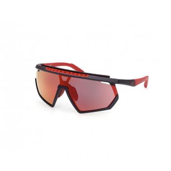 Gafas de Sol Adidas SP0029-H Matte Black con Lente Roviex Mirror Unisex