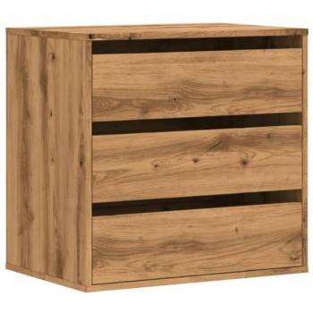 Cajonera de esquina madera ingeniería roble artisan 60x41x58 cm