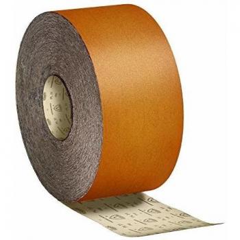 Klingspor 3213 Rollos con Soporte de Papel, PL 31 B, Grano 100, 110 x 50000 mm