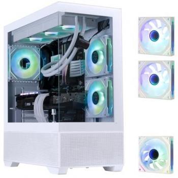 Caja ATX BitFenix Ceto Basic Media Torre Blanca con Vidrio Templado ARGB