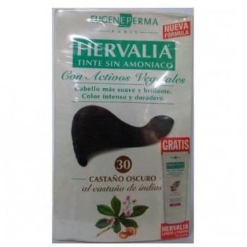 Tinte sin amoníaco Hervalia 30 Castaño Oscuro