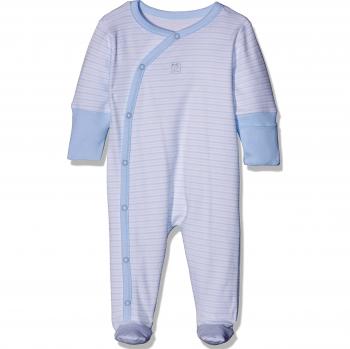 Absorba Boutique Pj Pastel Rayé, Polaina para Bebés, Azul
