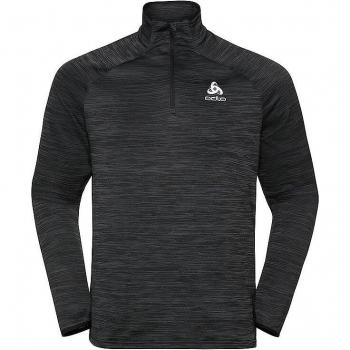 Camiseta técnica de manga larga Odlo Millennium Element para hombre, color negro, talla M