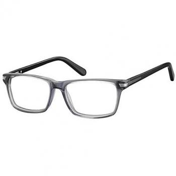 Rectángulo Armazón Completo Plástico Cristal Gafas Recetadas para Hombre - Gafas Anti-Azules - SmartBuy Collection