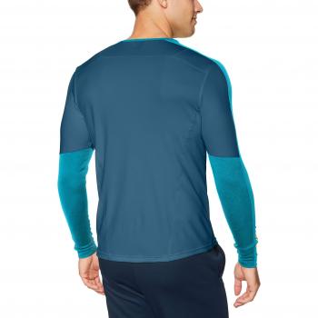 Helly Hansen HH LIFA Active Crew LS Baselayer, Hombre, Dark Teal, S