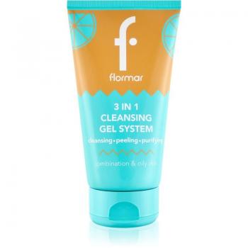 Flormar 3-in-1 Cleansing Gel for Oily and Combination Skin 150 ml