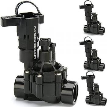 Electrovalvula de riego 1 24V Rain Bird 100DVF con Regulador de Caudal - Pack de 4