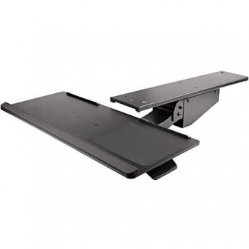 StarTech.com Bandeja para Teclado y Ratón para Debajo del Escritorio, 30cm x 78cm, Altura Ajustable