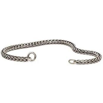 Trollbeads Plata Bracelet Pulsera, 22 cm