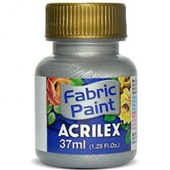 Acrilex 37 ml Tela Pintura de Purpurina - Funda de Piel sintética con