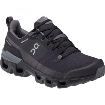 On Cloudwander Waterproof Women's Walking Shoes, UK 4.5 Black/Eclipse