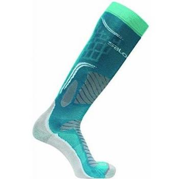 SALOMON X Pro 1 Par de Calcetines Altos, Unisex Adulto, Azul/Gris