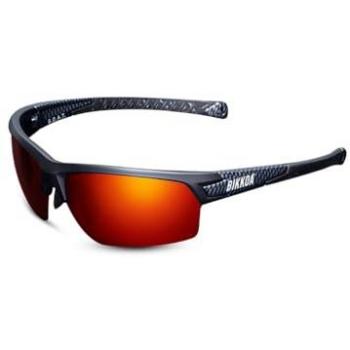 Bikkoa Gafas deportivas GOAT lente Roja para ciclismo y pádel, fabricadas en carbono