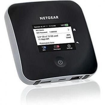 NETGEAR Router 4G sim MR2100, Nighthawk Modem 4G e Router sim, Puerta Ethernet, Velocidad de hasta 2 Gbps