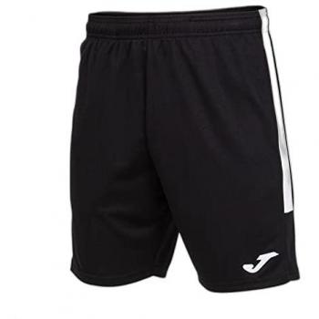 Bermuda Joma Eco Championship Hombre Negro Blanco