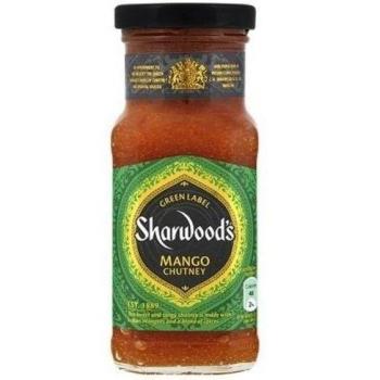 Green Label de Sharwood Mango Chutney 6 x 227g