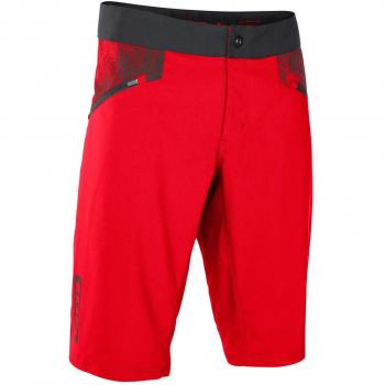 Litio Scrub bicicleta Short Pantalón Corto Rojo 2018, color blaze/666, tamaño L