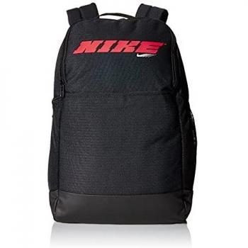 NIKE Brsla-9.0 Px Gfx Sp2 - Mochila, color negro, negro y rojo brillante, talla única