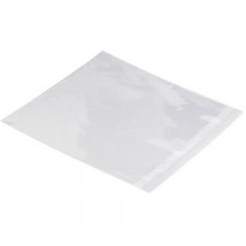 Cubiertas RCA para discos de vinilo Oehlbach, 100 unidades, transparentes y protectoras