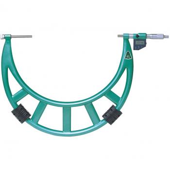 Insize 3506 – 300 A Digital fuera micrómetro con yunques intercambiables, 150 Mm-300 mm/6 -12