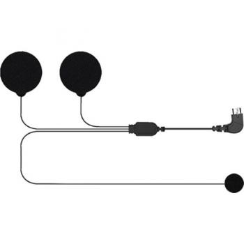 Auriculares y micrófono suave Maxto M2 M3 para casco integral de motocicleta con intercomunicador