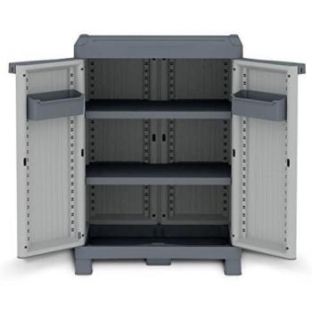 Terry, Base 700 UW, Armario 2 Puertas, 2 Estantes Internos y 2 Cubetas. 43,8x70x97,6 cm