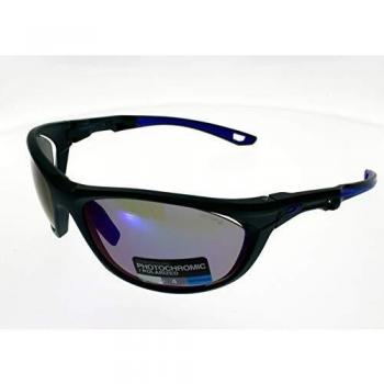 Julbo Race 2.0 Nautic - Gafas de sol lente ahumada antiempañamiento, Hombre, Azul