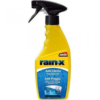 Rain-X, 26061, Tratamiento Anti-lluvia, parabrisas coche, lunas coche, Mampara ducha, Espejos, Cristales baño, 500ml